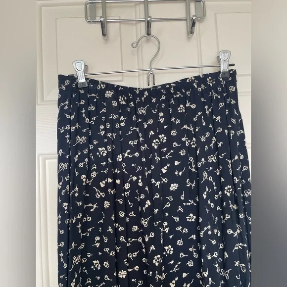 Vintage Inclinations floral cottage boho button skirt | S - Picture 6 of 8